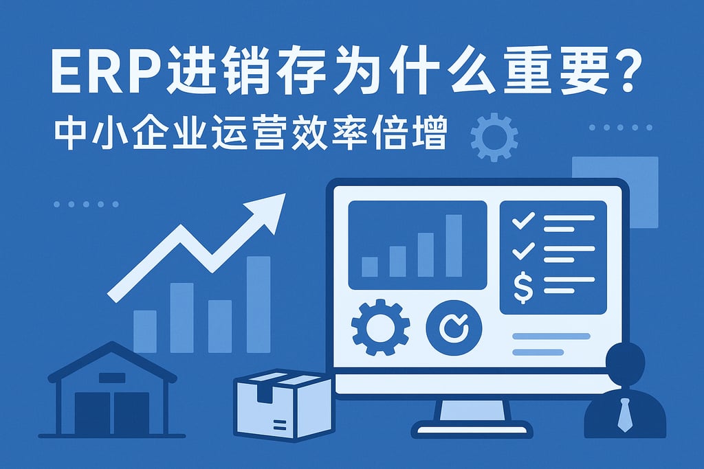 ERP进销存为什么重要？中小企业运营效率倍增
