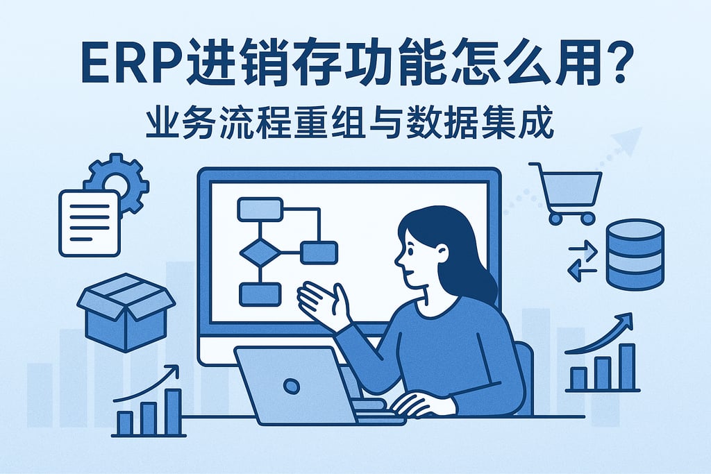 ERP进销存功能怎么用？业务流程重组与数据集成
