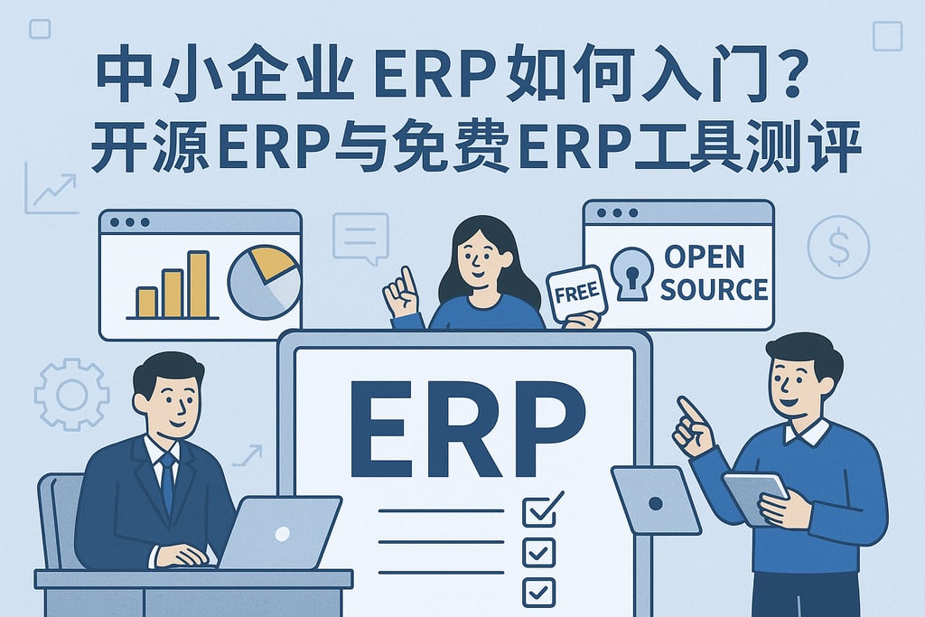 中小企业ERP如何入门？开源ERP与免费ERP工具测评