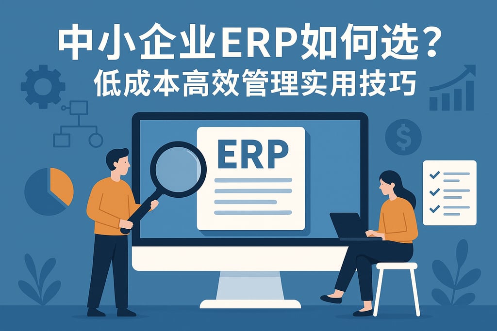 中小企业ERP如何选？低成本高效管理实用技巧
