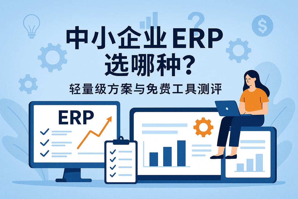 中小企业ERP选哪种？轻量级方案与免费工具测评