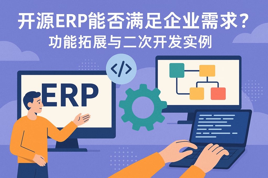 开源ERP能否满足企业需求？功能拓展与二次开发实例