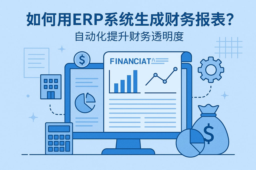财务报表如何用ERP系统生成？自动化提升财务透明度