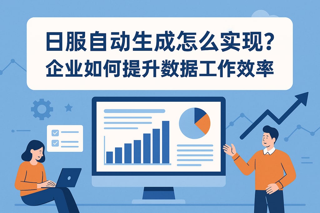 日报自动生成怎么实现？企业如何提升数据工作效率