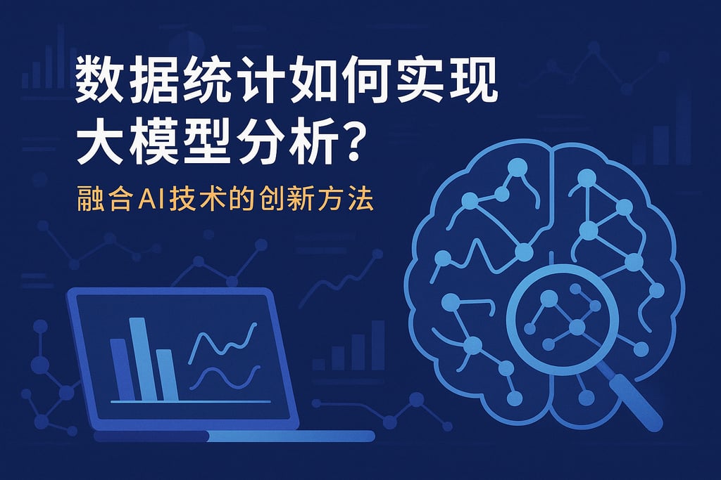 数据统计如何实现大模型分析?融合AI技术的创新方法 - FineReport报表知识库