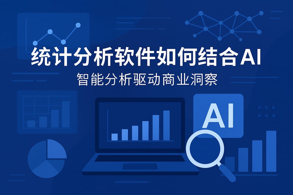 统计分析软件如何结合AI？智能分析驱动商业洞察