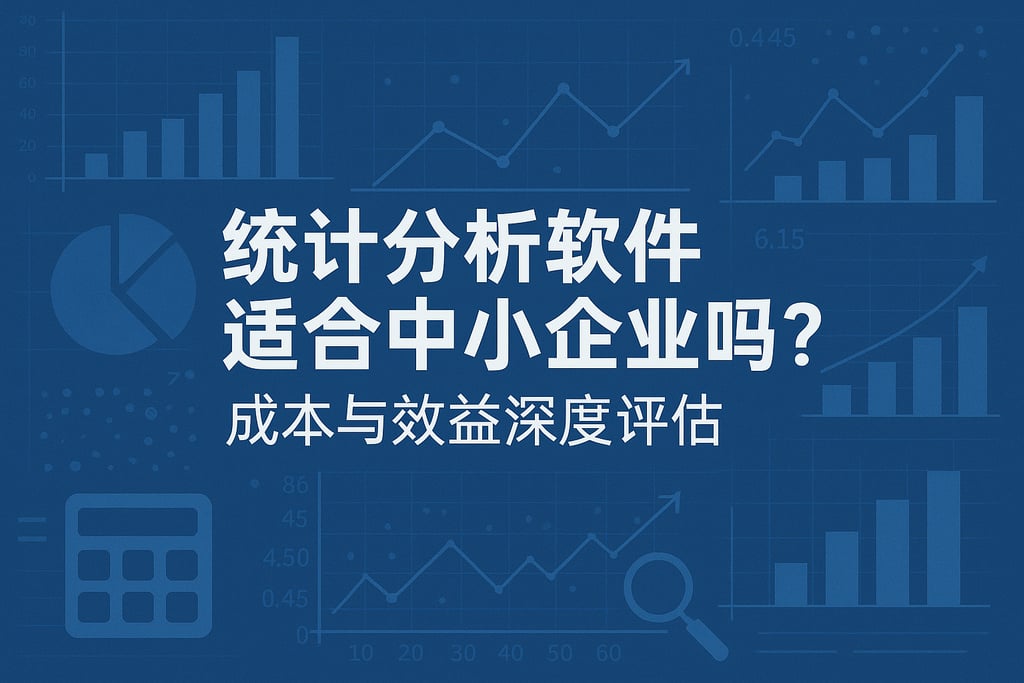 统计分析软件适合中小企业吗？成本与效益深度评估