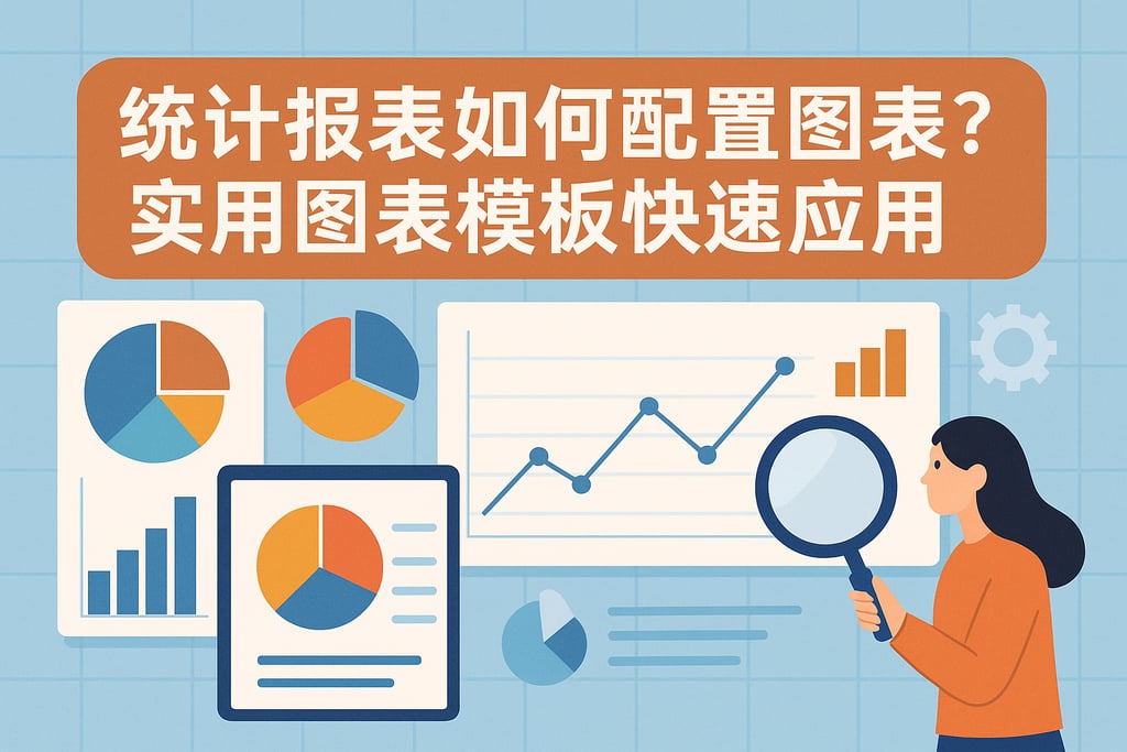 统计报表如何配置图表？实用图表模板快速应用
