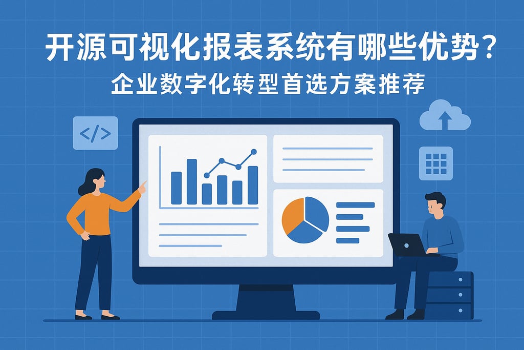 开源可视化报表系统有哪些优势？企业数字化转型首选方案推荐