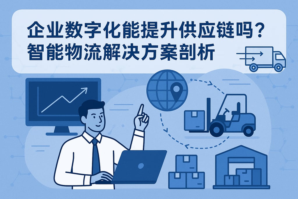 企业数字化能提升供应链吗？智能物流解决方案剖析