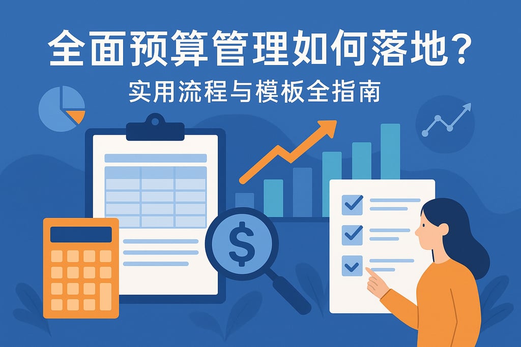 全面预算管理如何落地？实用流程与模板全指南