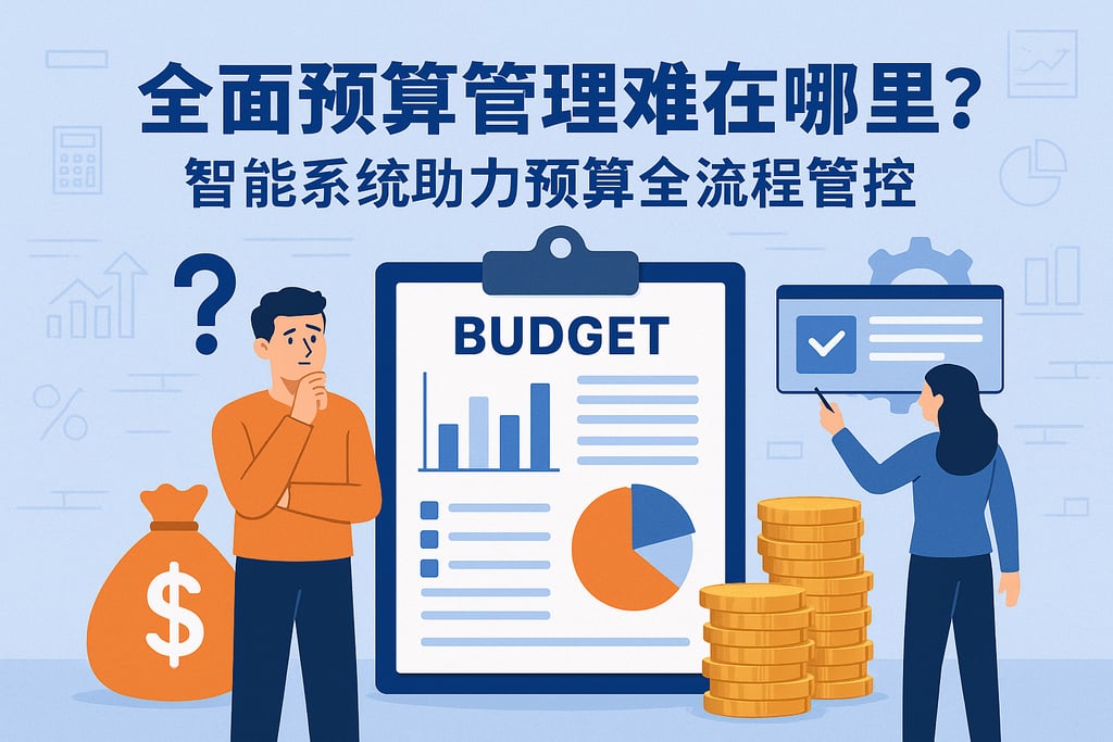 全面预算管理难在哪里？智能系统助力预算全流程管控