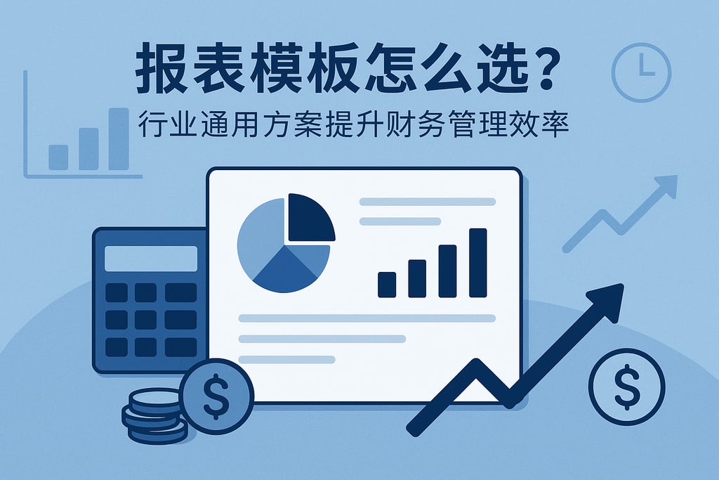 报表模板怎么选？行业通用方案提升财务管理效率