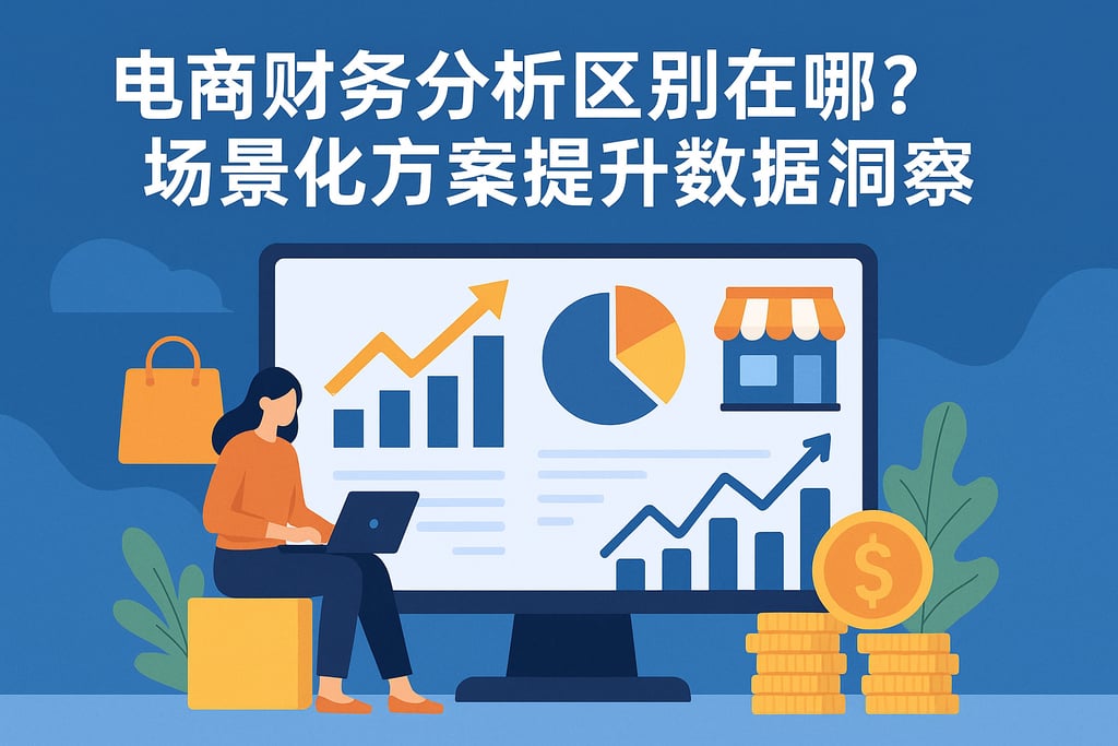 电商财务分析区别在哪？场景化方案提升数据洞察