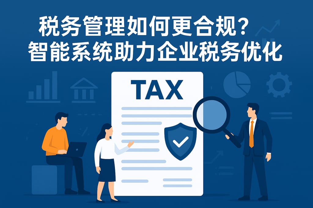 税务管理如何更合规？智能系统助力企业税务优化