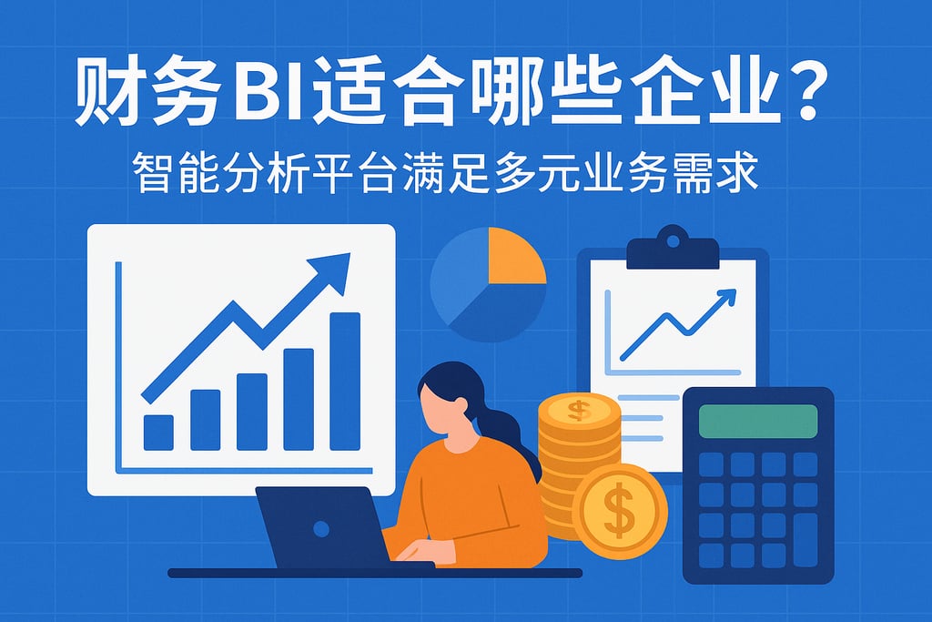 财务BI适合哪些企业？智能分析平台满足多元业务需求