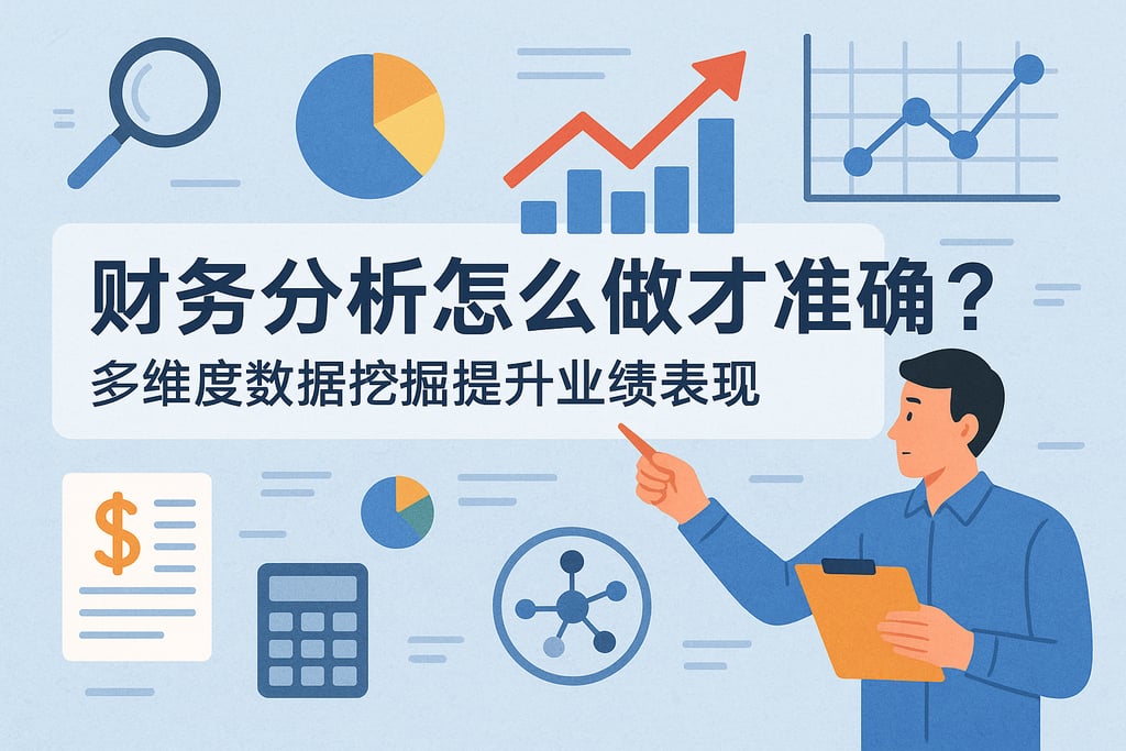 财务分析怎么做才准确？多维度数据挖掘提升业绩表现