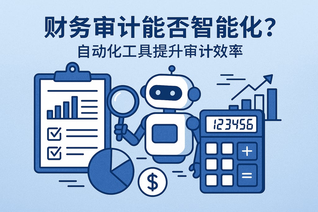 财务审计能否智能化？自动化工具提升审计效率