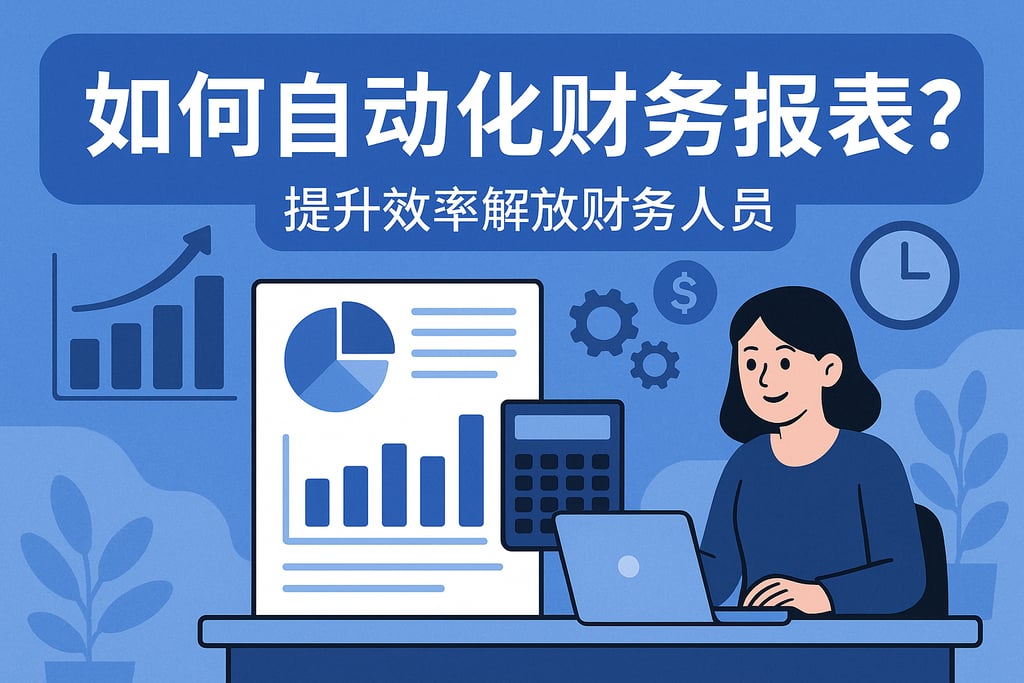 财务报表如何自动化？提升效率解放财务人员