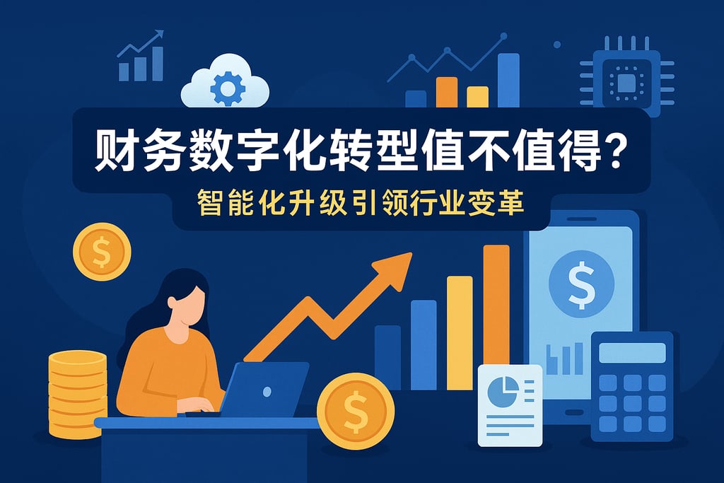 财务数字化转型值不值得？智能化升级引领行业变革