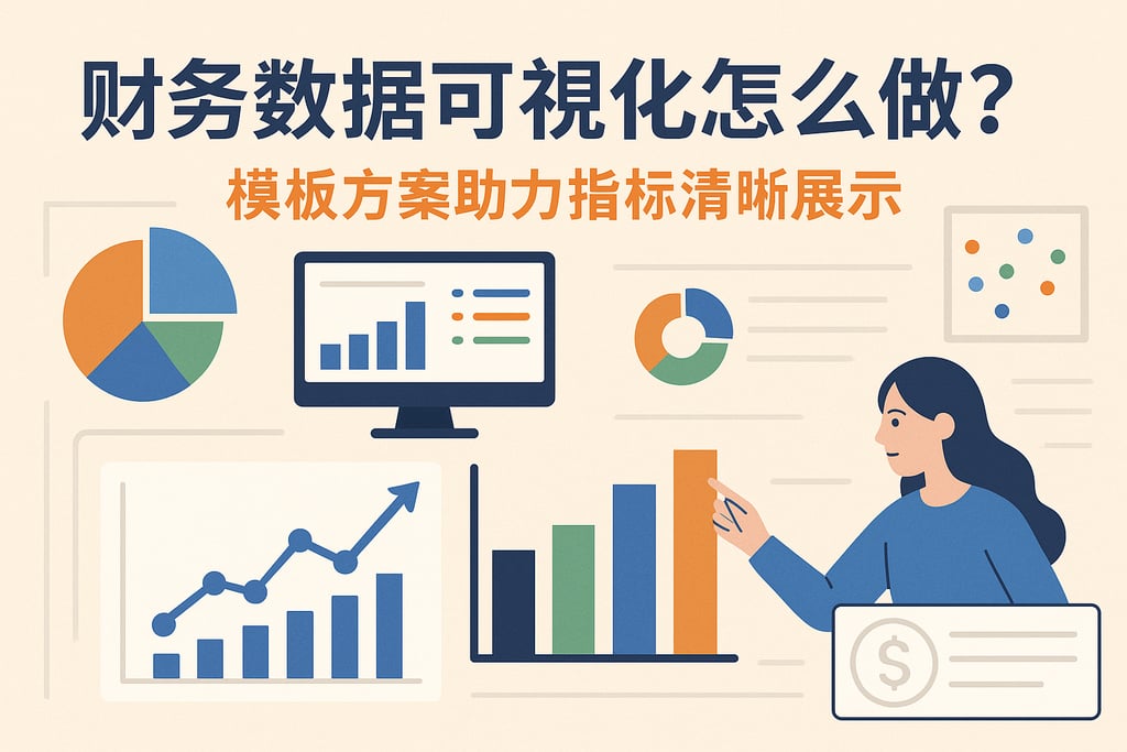 财务数据可视化怎么做？模板方案助力指标清晰展示