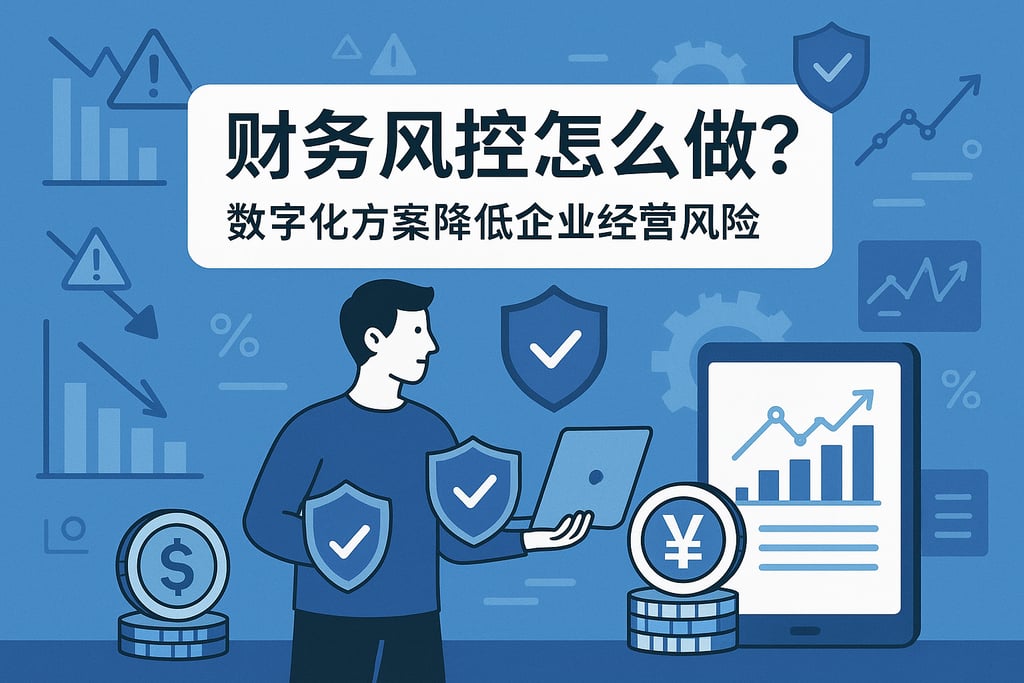 财务风控怎么做？数字化方案降低企业经营风险