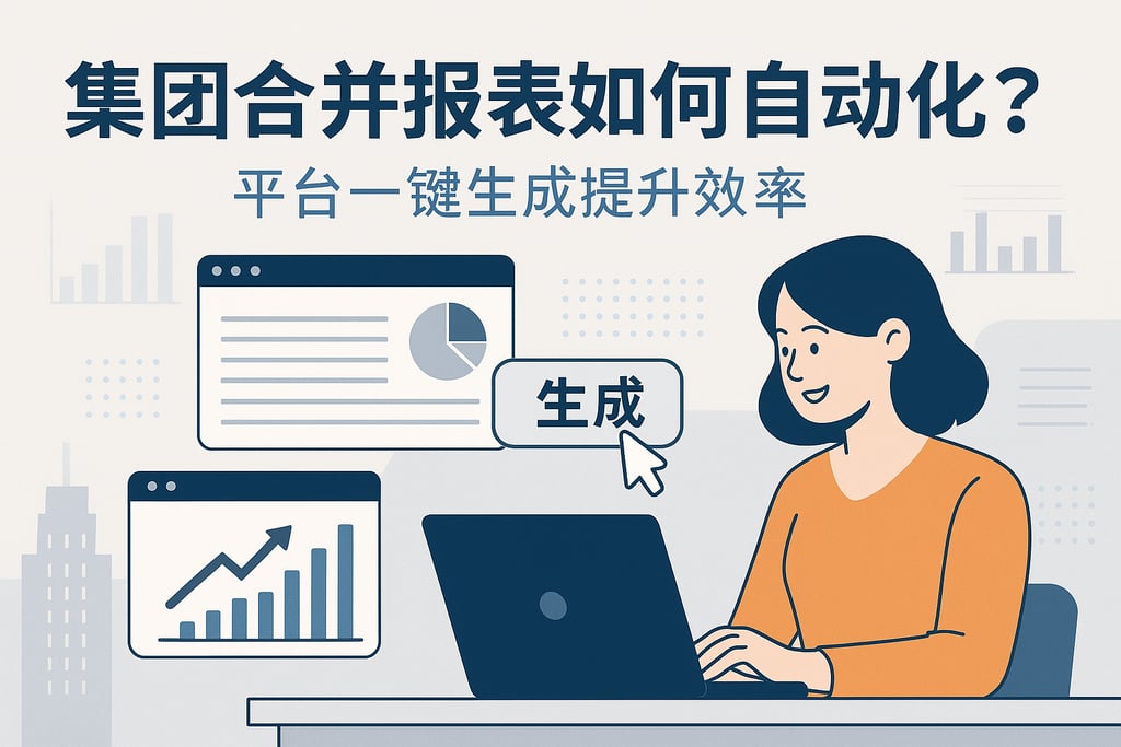 集团合并报表如何自动化？平台一键生成提升效率