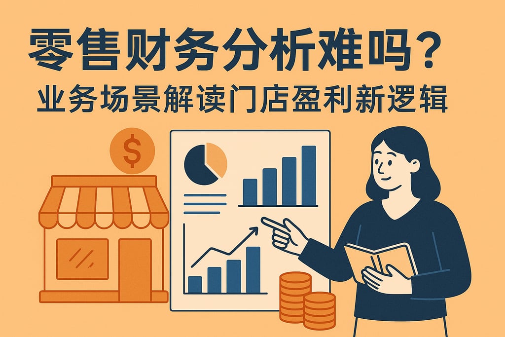 零售财务分析难吗？业务场景解读门店盈利新逻辑