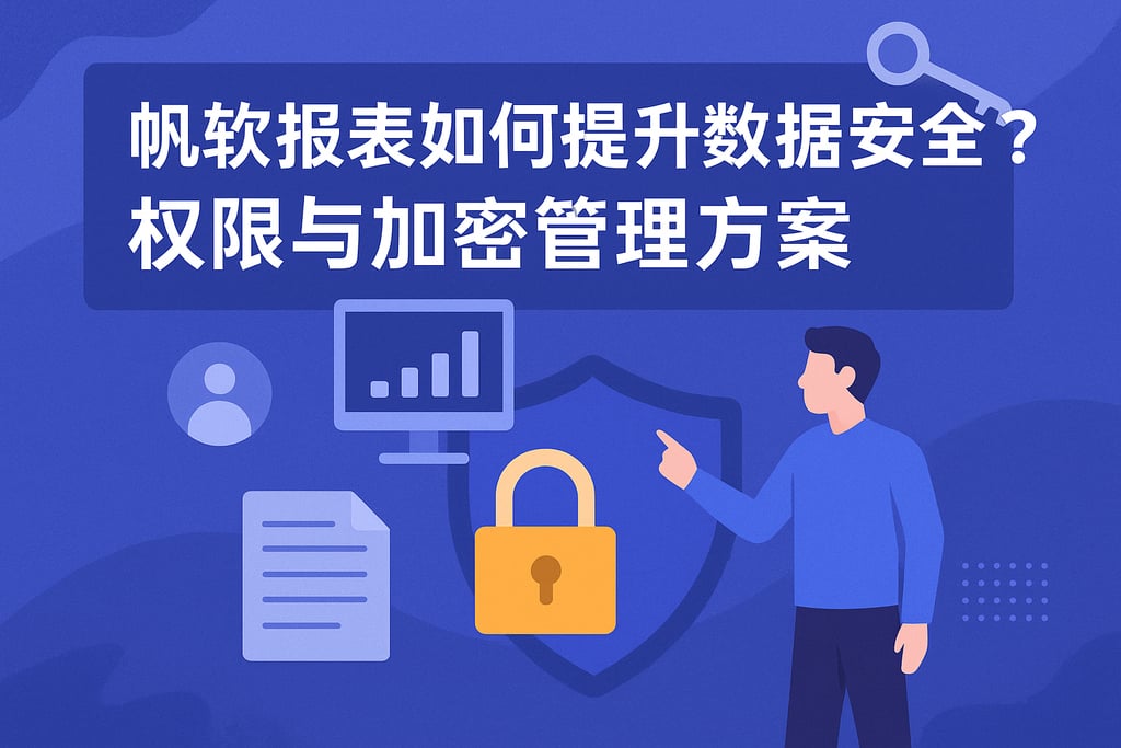 帆软报表如何提升数据安全？权限与加密管理方案