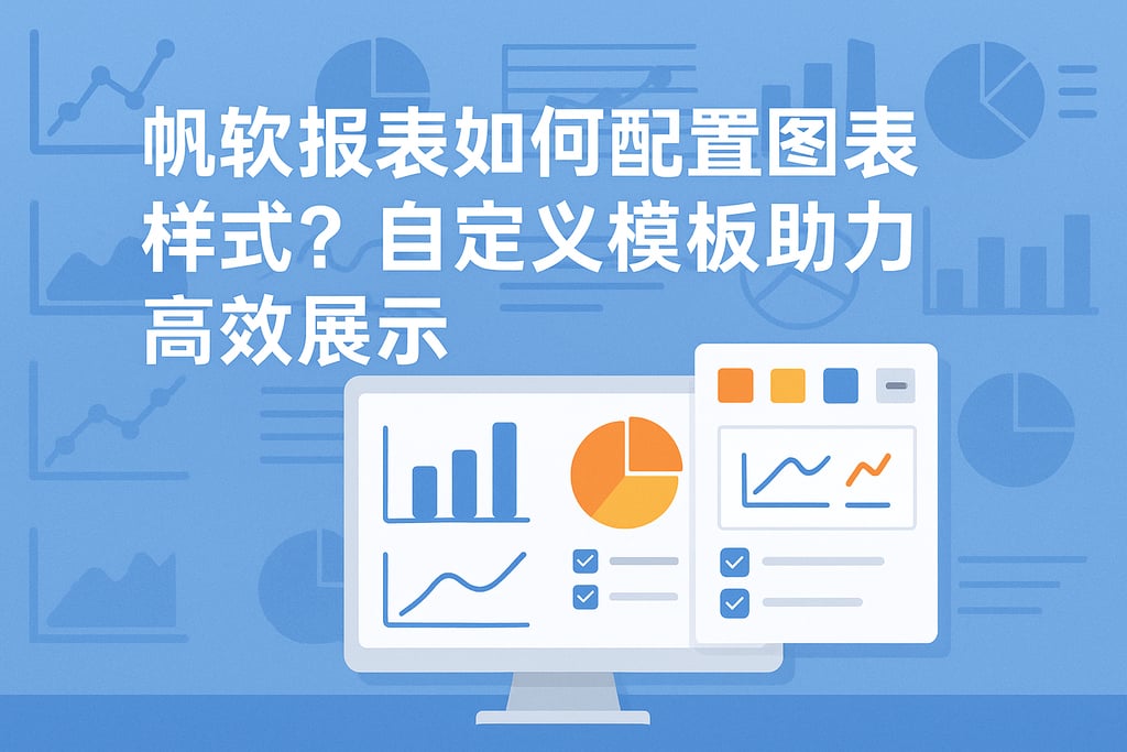 帆软报表如何配置图表样式？自定义模板助力高效展示