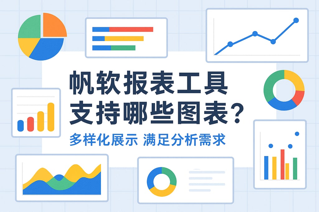 帆软报表工具支持哪些图表？多样化展示满足分析需求