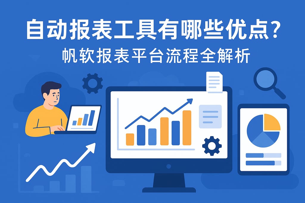自动报表工具有哪些优点？帆软报表平台流程全解析