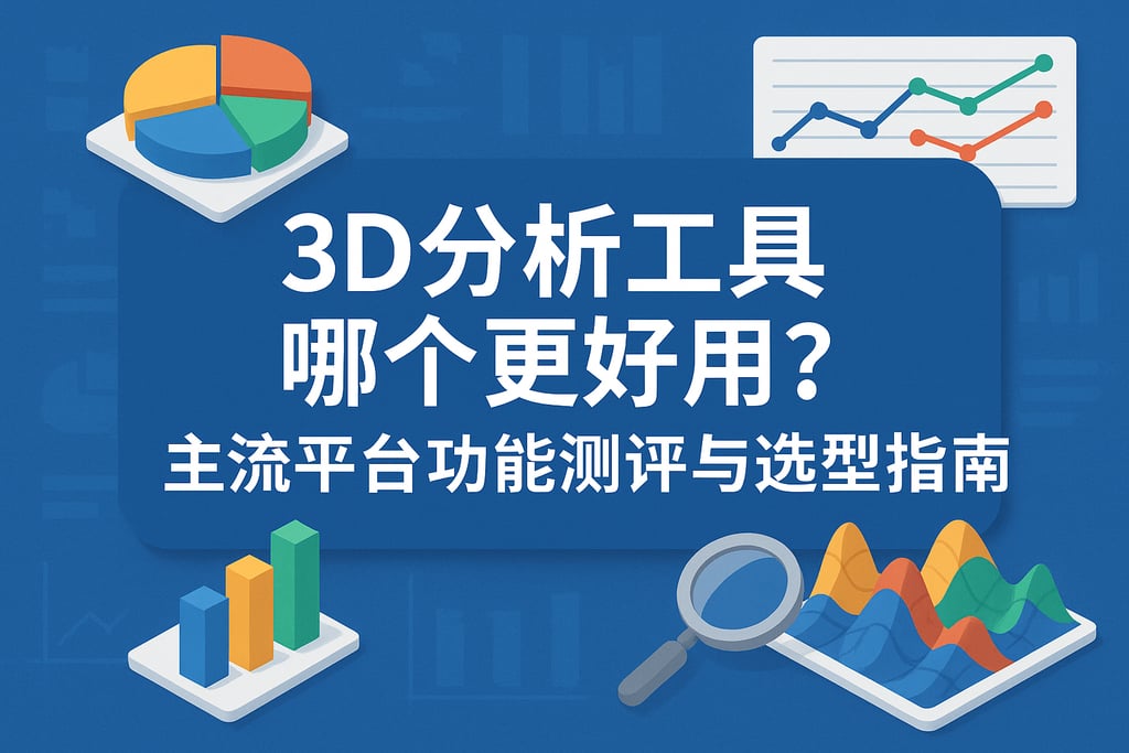 3D分析工具哪个更好用？主流平台功能测评与选型指南