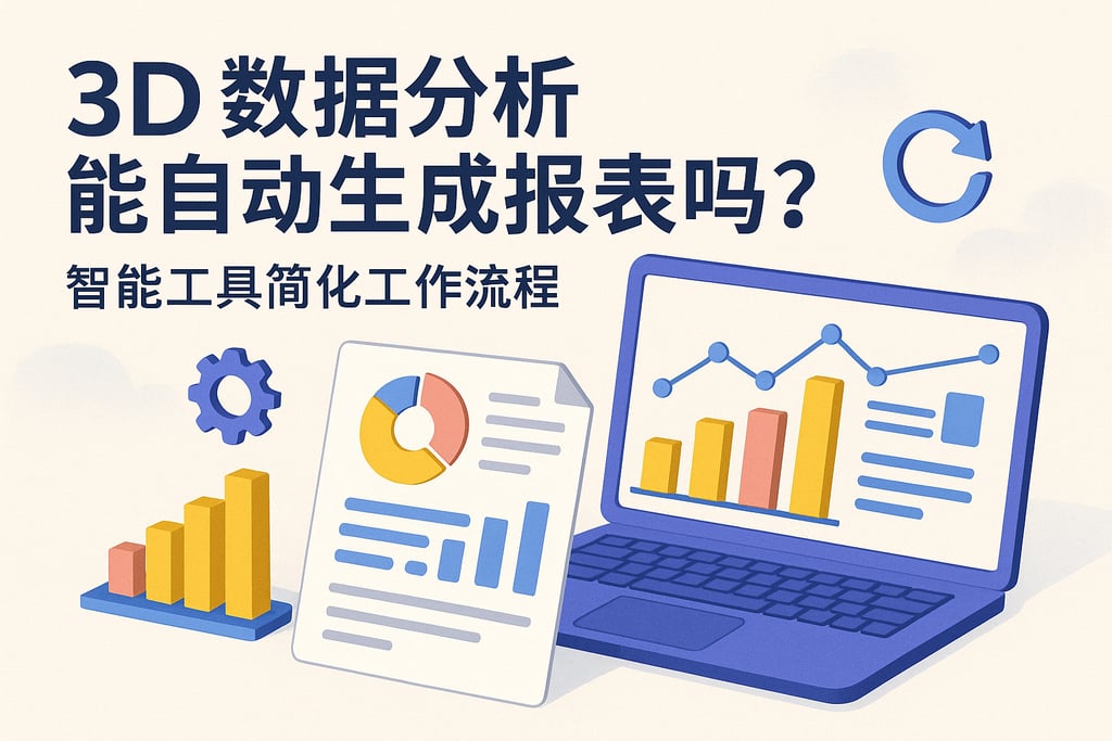 3D数据分析能自动生成报表吗？智能工具简化工作流程