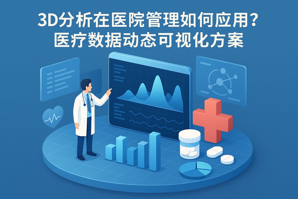 3d分析在医院管理如何应用？医疗数据动态可视化方案
