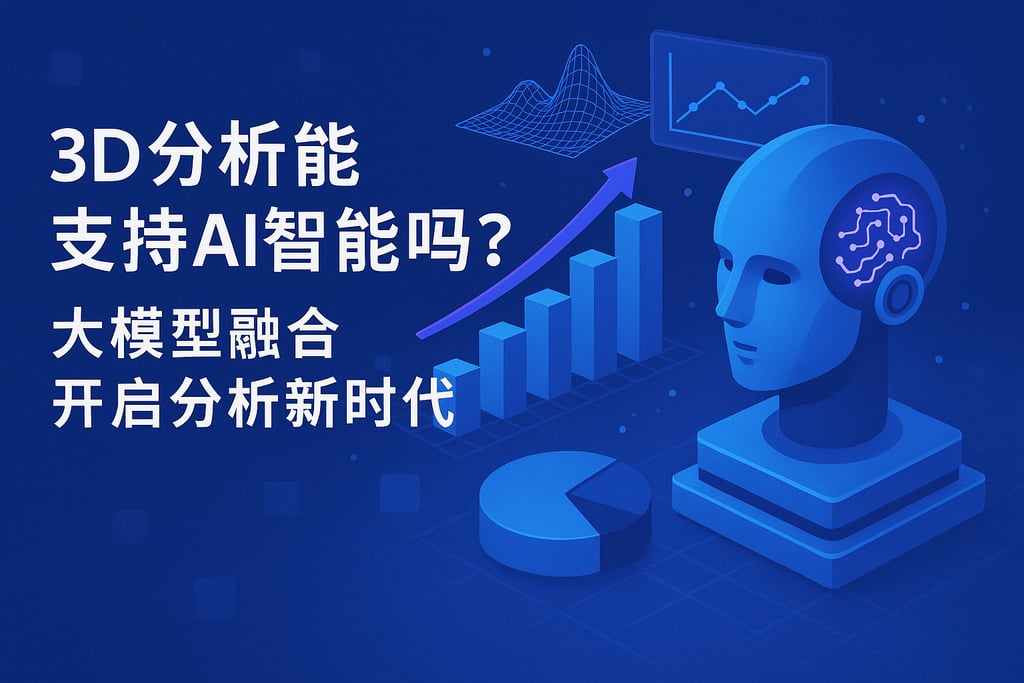 3d分析能支持AI智能吗？大模型融合开启分析新时代