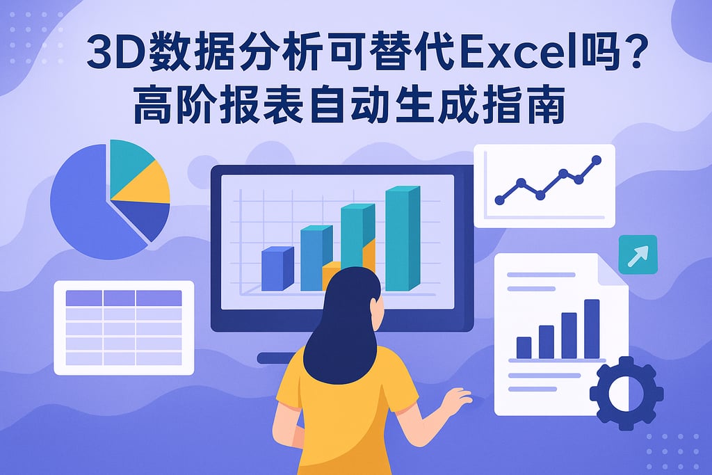 3d数据分析可替代Excel吗？高阶报表自动生成指南