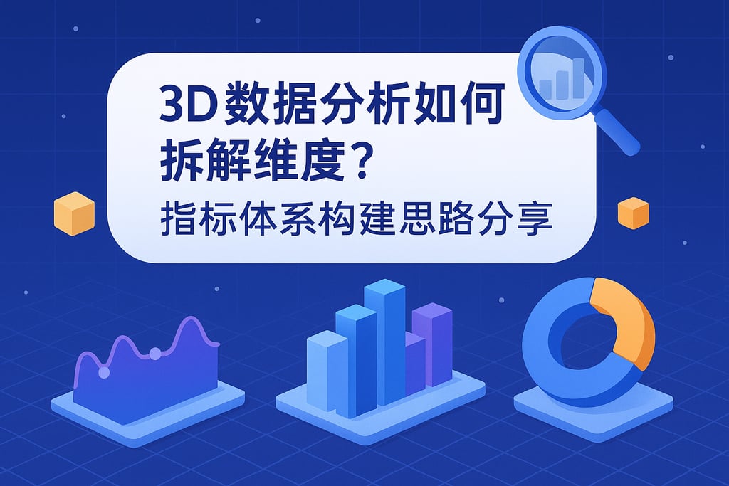 3d数据分析如何拆解维度？指标体系构建思路分享