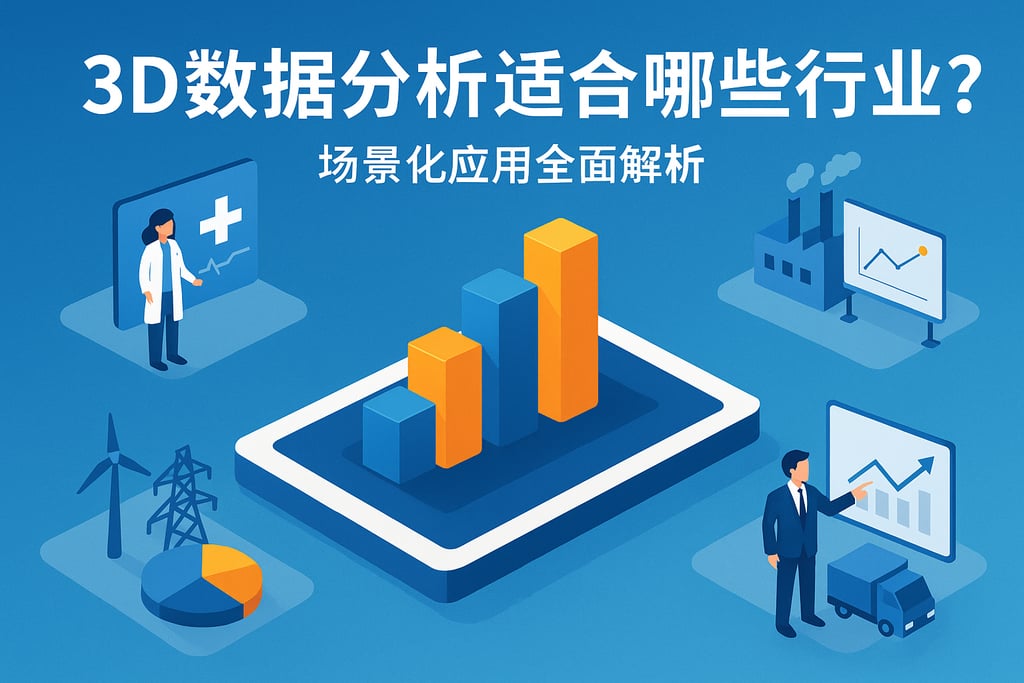 3d数据分析适合哪些行业？场景化应用全面解析