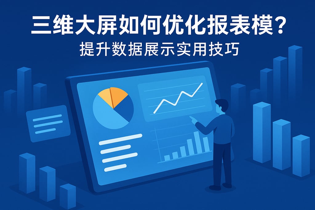 三维大屏如何优化报表模板？提升数据展示实用技巧