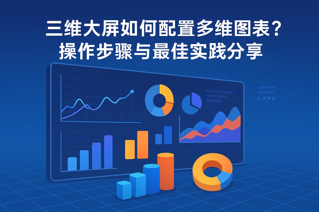 三维大屏如何配置多维图表？操作步骤与最佳实践分享