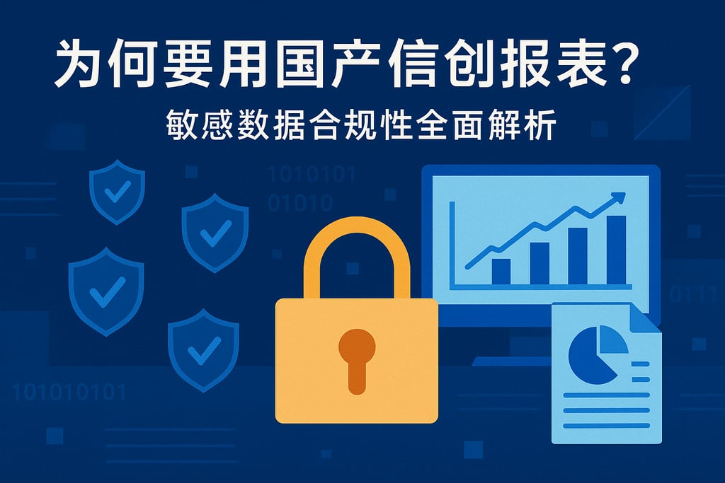 为何要用国产信创报表？敏感数据合规性全面解析