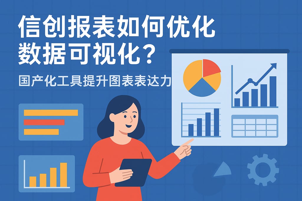 信创报表如何优化数据可视化？国产化工具提升图表表达力