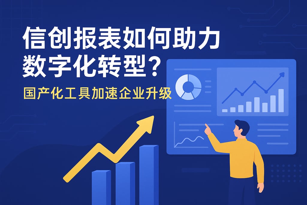 信创报表如何助力数字化转型？国产化工具加速企业升级