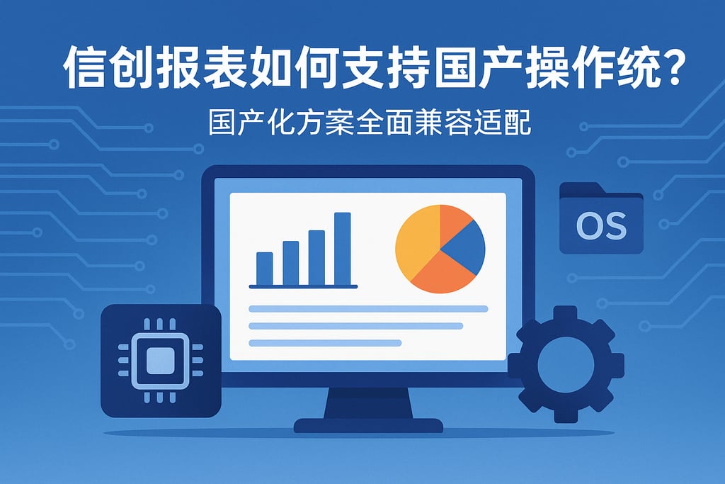 信创报表如何支持国产操作系统？国产化方案全面兼容适配