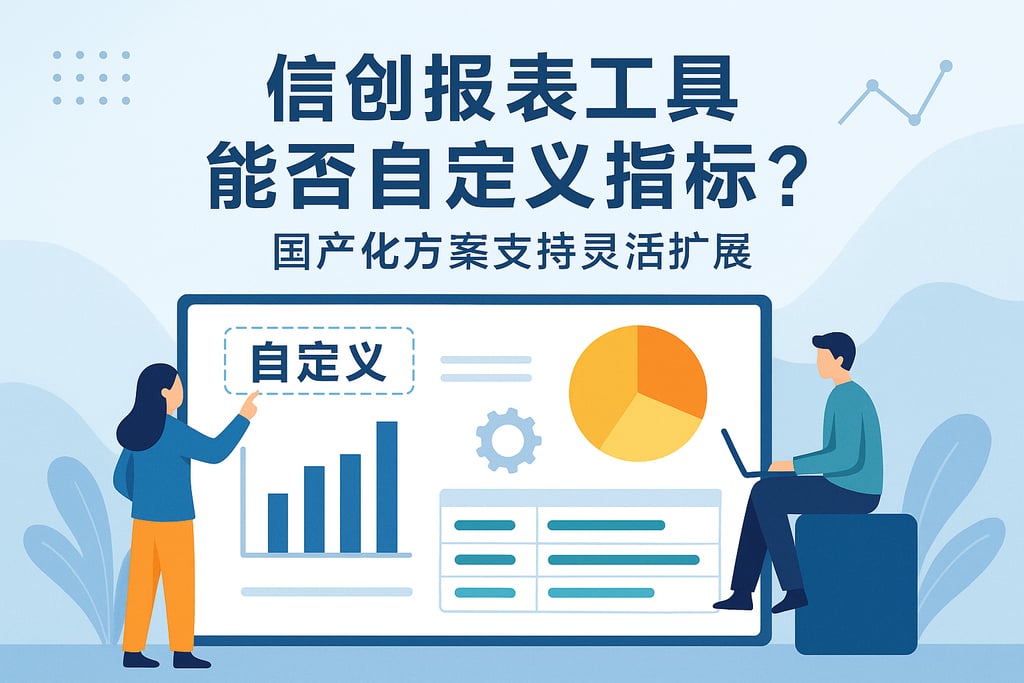 信创报表工具能否自定义指标？国产化方案支持灵活扩展