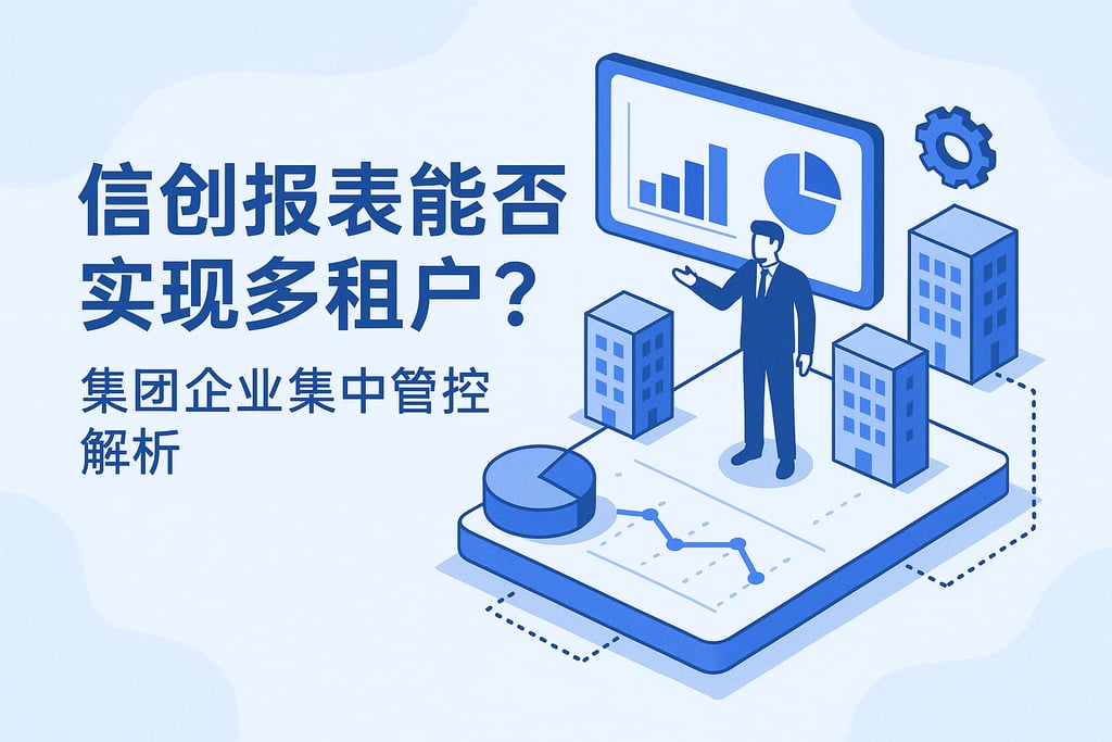 信创报表能否实现多租户？集团企业集中管控解析
