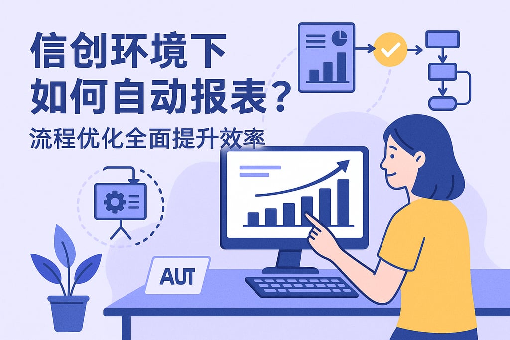信创环境下如何自动报表？流程优化全面提升效率