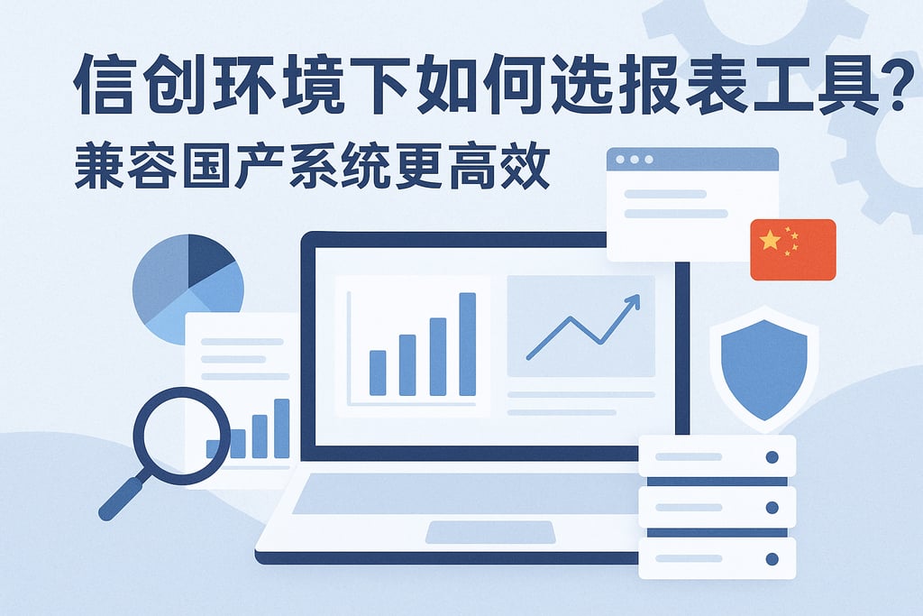 信创环境下如何选报表工具？兼容国产系统更高效