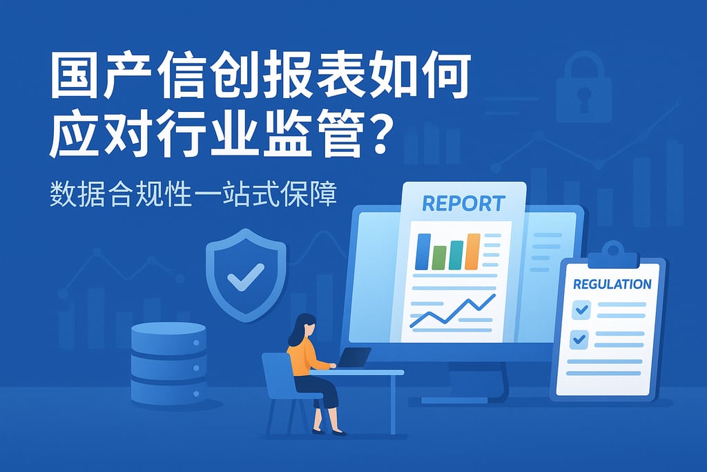 国产信创报表如何应对行业监管？数据合规性一站式保障
